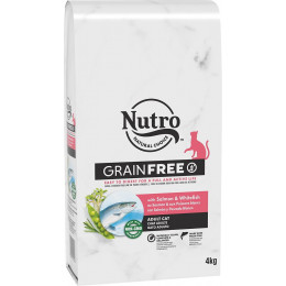 Croquettes NUTRO pour chat adulte au Saumon et aux Poissons blancs 4kg