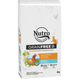 Croquettes NUTRO stérilisé poulet pour chat 4Kg