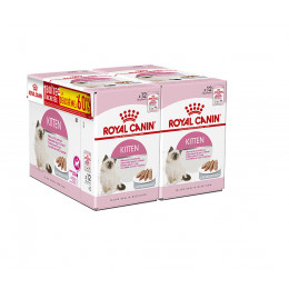Aliment chat KITTEN SECOND AGE MOUSSE 12x85g 1+1 A-60%