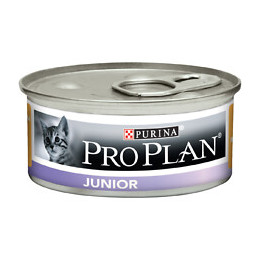 Aliment chaton Junior - Mousse Poulet - 85g