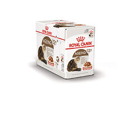 Bouchées pour chat AGEING12+ SAUCE 12x85g