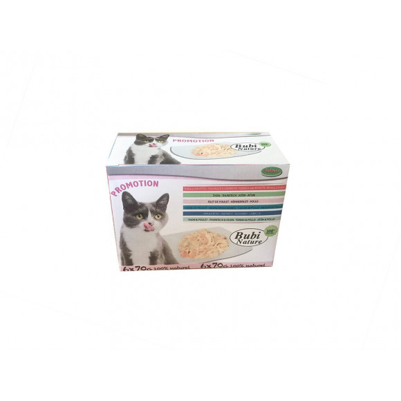 Multi-Pack Bubi Nature - 6x70g