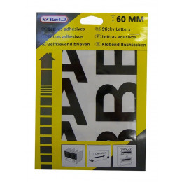 Pochette lettres  adhésives 60 mm VISO