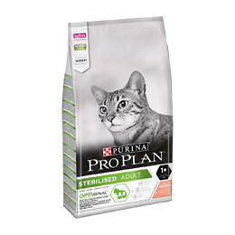 Croquettes chat stérilisé adulte - Optirenal - riche en Saumon - 10kg