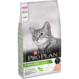 Croquettes chat stérilisé adulte - Optirenal - riche en Saumon - 10kg