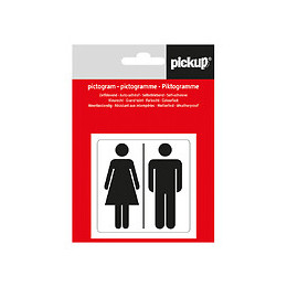 Picto 7.5x7.5cm Femme/Homme