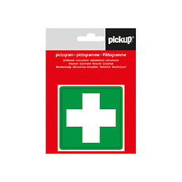 Picto 7.5x7.5cm Premiers secours