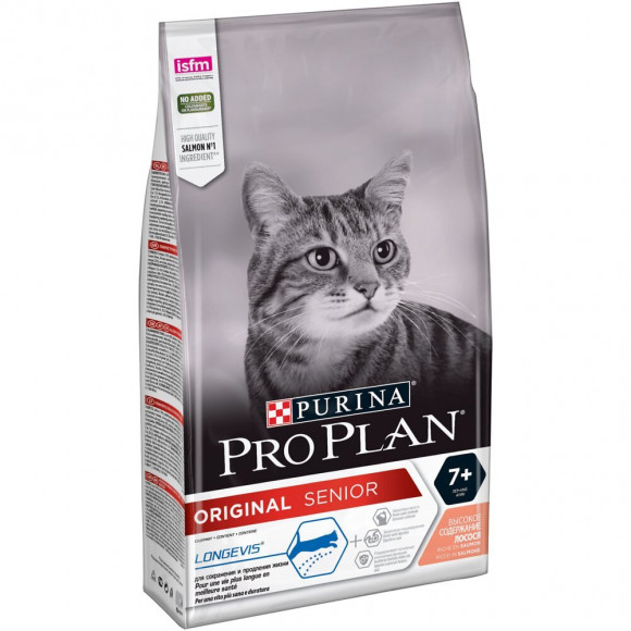 Croquettes chat Cat Original Senior - Saumon - 1.5kg