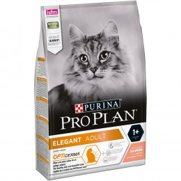 Croquettes chat Elegant adulte - Optiderma - riche en Saumon - 3kg