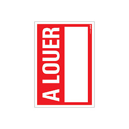 Panneau 23x33cm A louer