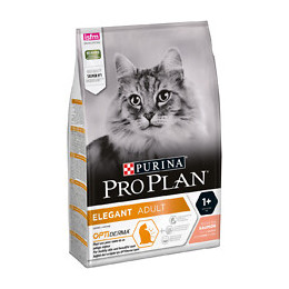 Croquettes chat Elegant adulte - Optiderma - riche en Saumon - 3kg