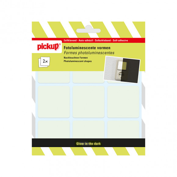 Forme photoluminescente transparante 45x45mm