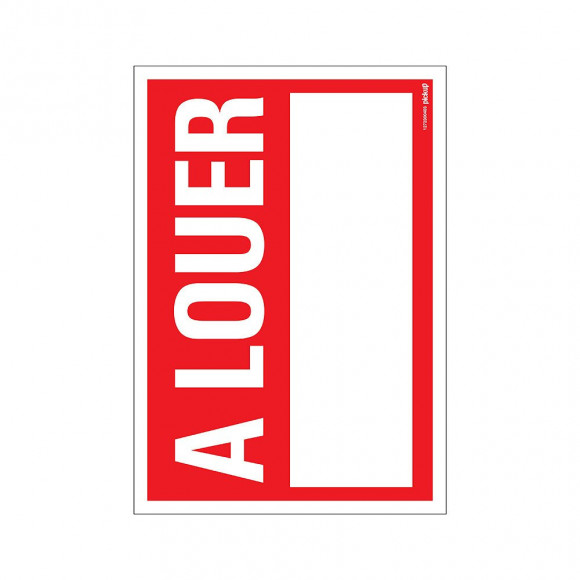 Panneau 23x33cm A louer