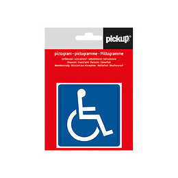 Picto 7.5x7.5cm Accès handicapé