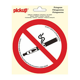Picto 15cm Interdiction de vapoter