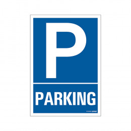 Panneau 23x33cm P Parking
