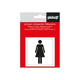 Picto 7.5x7.5cm Femme
