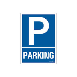 Panneau 23x33cm P Parking