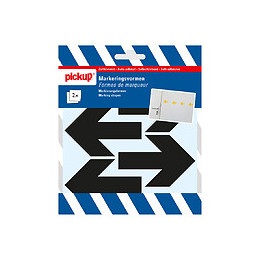 Forme de marqueur noir flèches