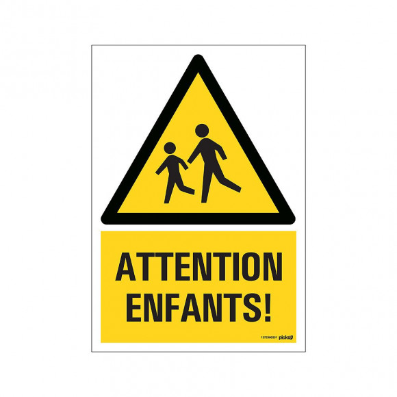 Panneau 23x33cm Attention aux Enfants