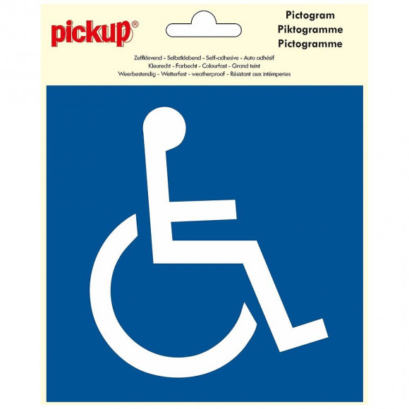 Picto 15x15cm Accès handicapés