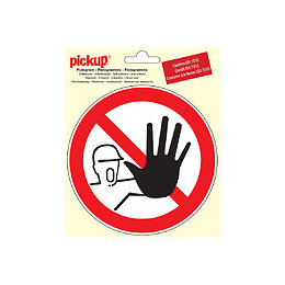Picto 15cm Interdit personnes non autorisées