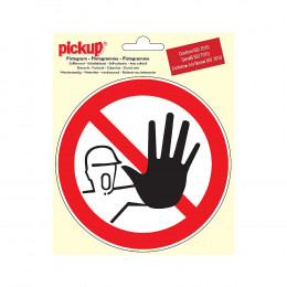 Picto 15cm Interdit personnes non autorisées