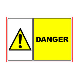Panneau PVC : DANGER