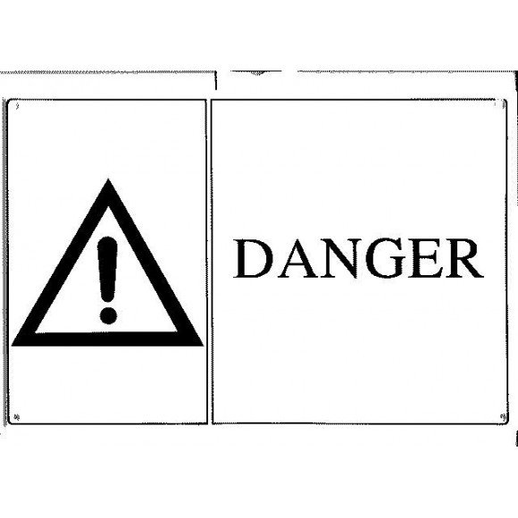 Panneau PVC : DANGER