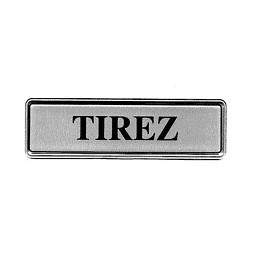 Panneau PVC: TIREZ