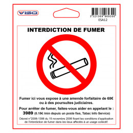 Sticker - INTERDIT DE FUMER