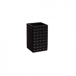 Gobelet plastique noir Kubik