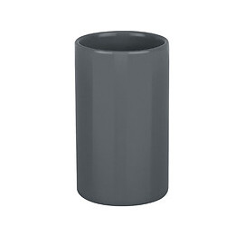 Verre à dents Tube gris anthracite