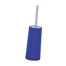 Brosse WC et support bleu foncé