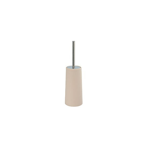 Brosse WC et support beige