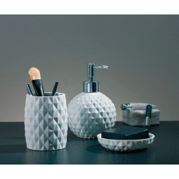 Distributeur de savon Alison blanc