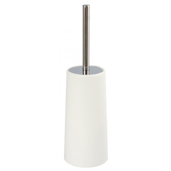 Brosse WC et support blanc
