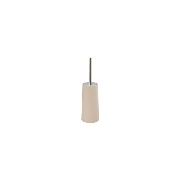 Brosse WC et support beige