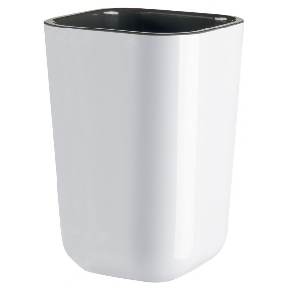 Gobelet Yin mélamine blanc et gris