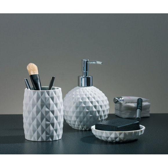 Porte-savon Alison blanc