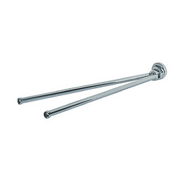 Porte-serviette mural Lagune pivotant à fixer chromé 45cm