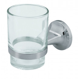 Verre à dents Lagune mural à fixer verre