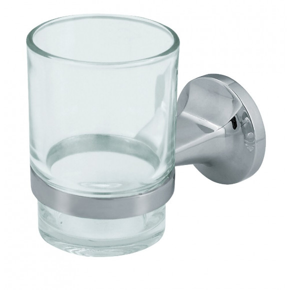 Verre à dents Lagune mural à fixer verre