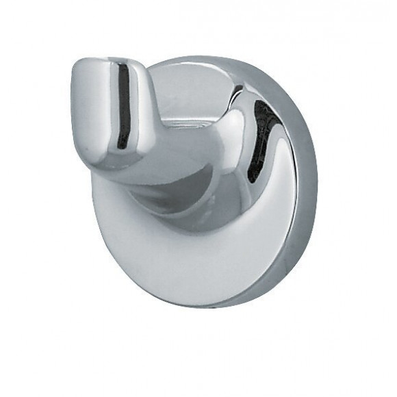 Crochet mural Lagune à fixer métal chromé