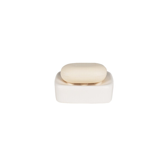 Porte-savon Retro blanc