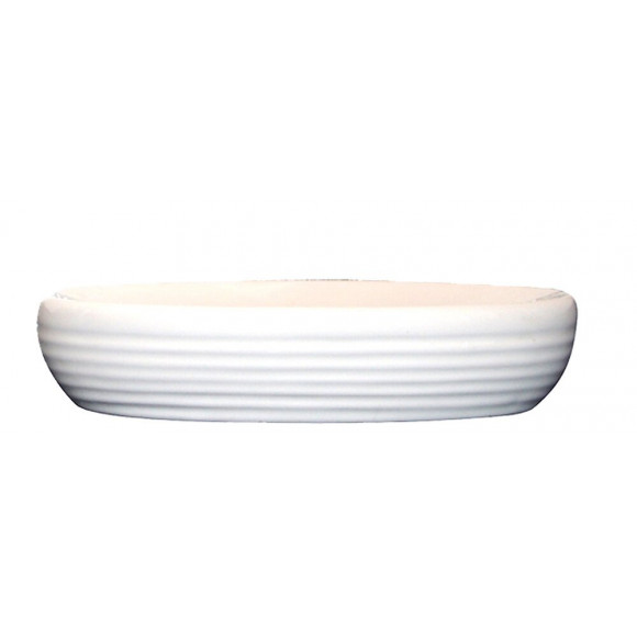 Porte-savon Brume porcelaine blanc