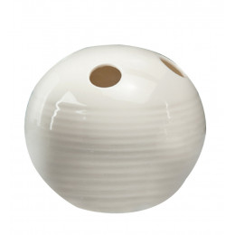 Porte brosse à dents Brume porcelaine blanc