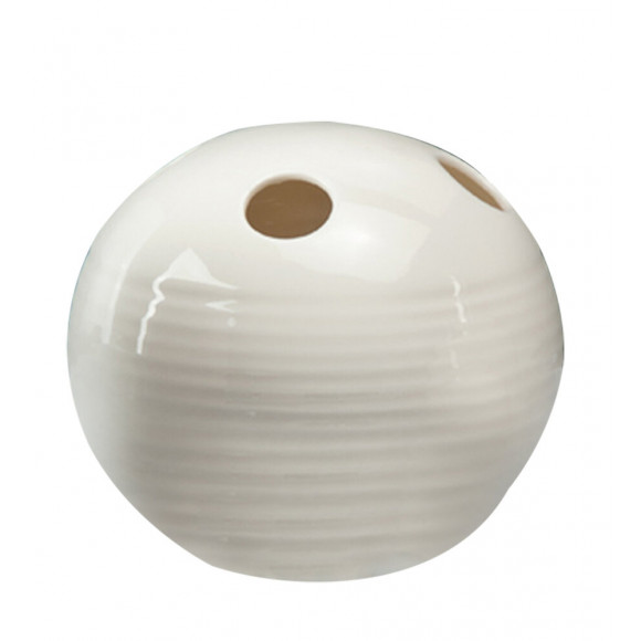 Porte brosse à dents Brume porcelaine blanc