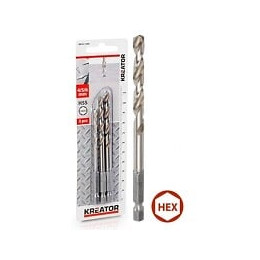 Forets À Métaux Hss Ø 4-5-6 Mm - 3 Pièces