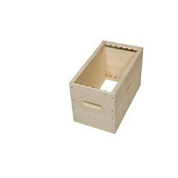 Pribois corps de ruche mi-bois vis / +bandes 10 cadres